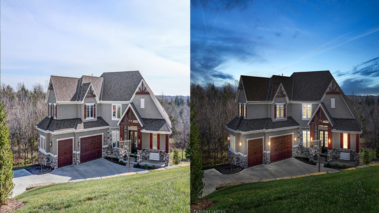 Day to Dusk – before and after